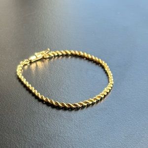 14K yellow gold bracelet